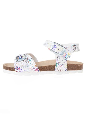 BIO PINGÜIN Sandalen wit/meerkleurig