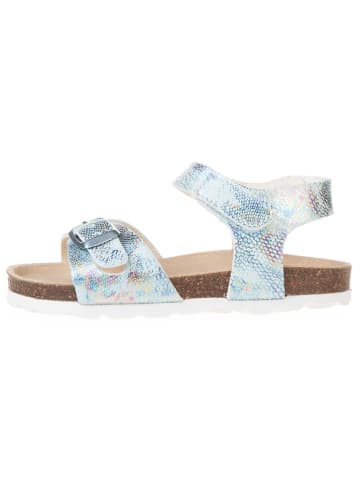 BIO PINGÜIN Sandały w kolorze srebrnym