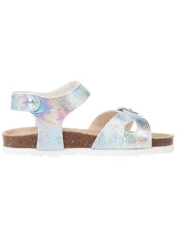 BIO PINGÜIN Sandały w kolorze srebrnym