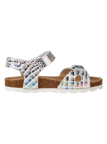 BIO PINGÜIN Sandalen in Weiß/ Silber