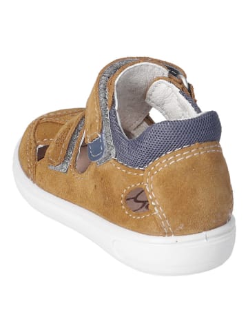 PEPINO Leder-Halbsandalen in Hellbraun