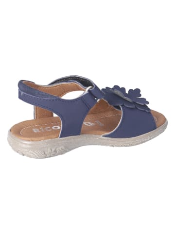 Ricosta Leder-Sandalen in Dunkelblau