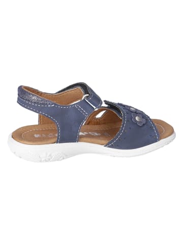 Ricosta Leren sandalen "Marisol" donkerblauw