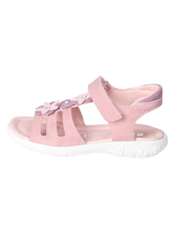 Ricosta Leder-Sandalen "Lorena" in Rosa