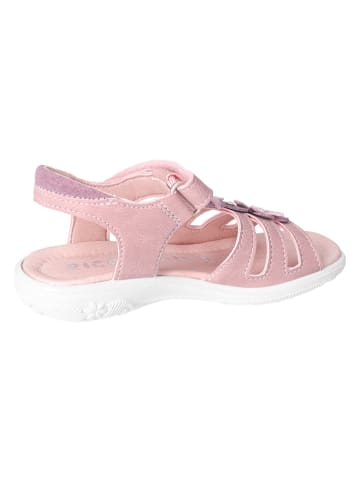 Ricosta Leren sandalen "Lorena" lichtroze