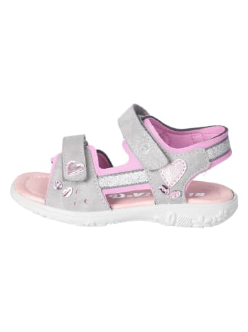 Ricosta Sandalen "Azany" in Hellgrau/ Rosa
