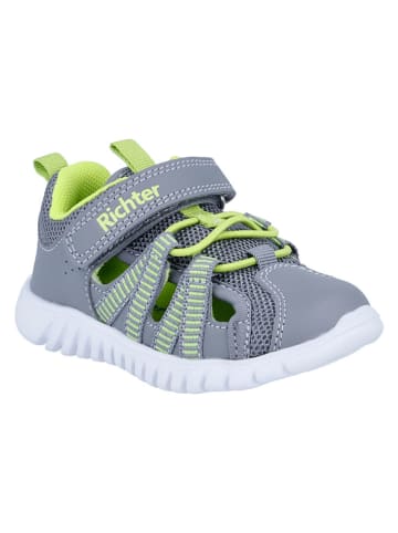 Richter Shoes Halbsandalen "Wallaby" in Grau