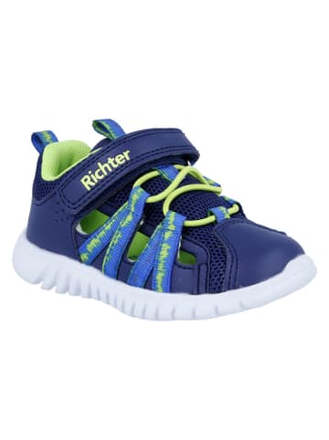 Richter Shoes Halbsandalen "Wallaby" in Dunkelblau