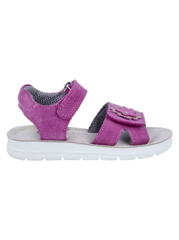 Richter Shoes Skórzane sandały "Sofia" w kolorze fioletowym