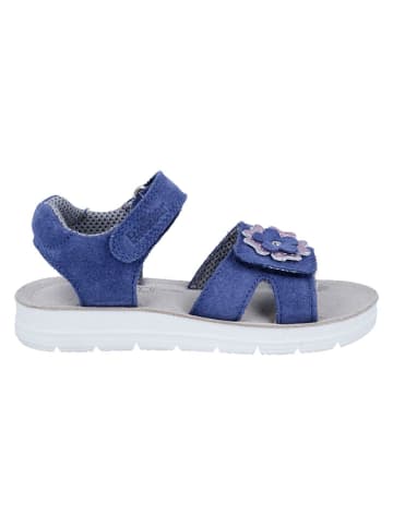 Richter Shoes Leder-Sandalen "Sofia" in Blau