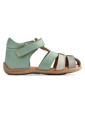 Wheat Leren enkelsandalen "Robbie" turquoise