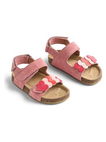 Wheat Leren sandalen "Clara" lichtroze
