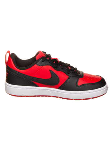 Nike Sneakers "Court Borough Recraft" in Rot/ Schwarz