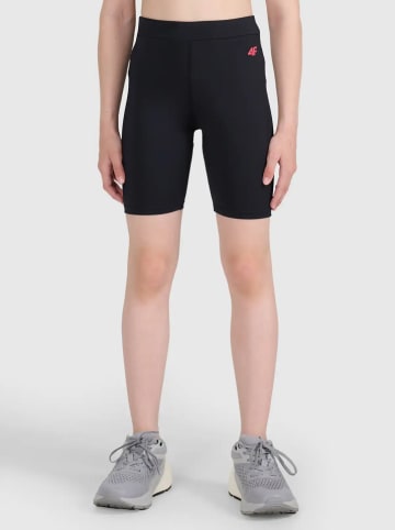 4F Legginsy sportowe w kolorze czarnym