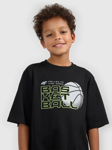 4F Shirt in Schwarz