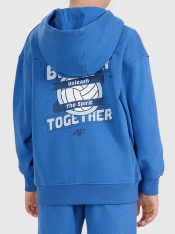 4F Sweatvest blauw