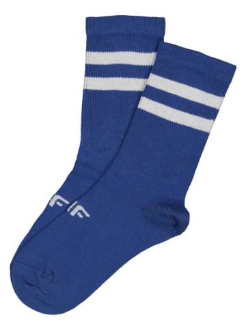 4F 3-delige set: sokken blauw/zwart/wit
