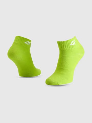 4F 2-delige set: sokken blauw/groen