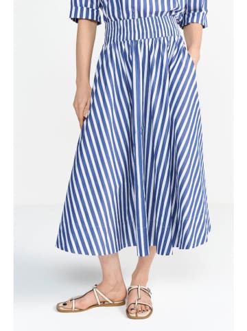 Rich & Royal Rok blauw/wit