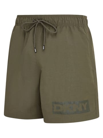 DKNY Szorty kąpielowe w kolorze khaki