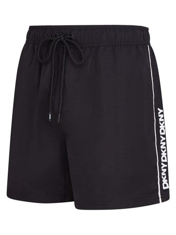 DKNY Szorty kąpielowe w kolorze czarnym