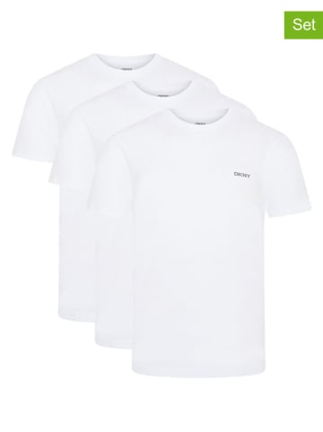 DKNY 3er-Set: Shirts in Weiß