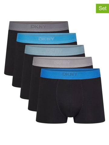 DKNY 5-delige set: boxershorts zwart