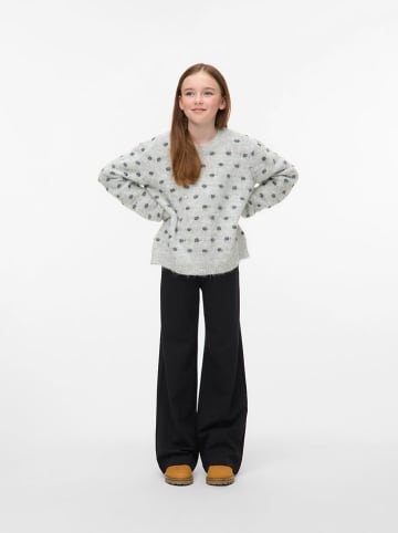 Vero Moda Girl Pullover "Dotty" in Grau