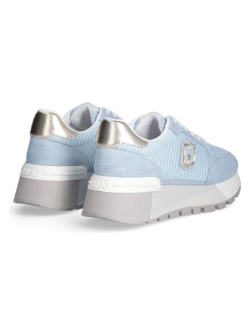 Liu Jo Sneakersy w kolorze błękitno-złotym