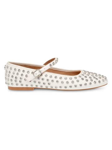Steve Madden Spangenballerinas in Weiß