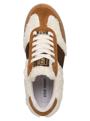 Steve Madden Sneakersy w kolorze kremowo-jasnobrązowym