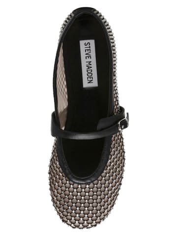Steve Madden Baleriny w kolorze czarnym z paskiem