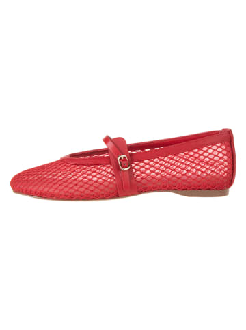 Steve Madden Baleriny w kolorze fioletowym z paskiem