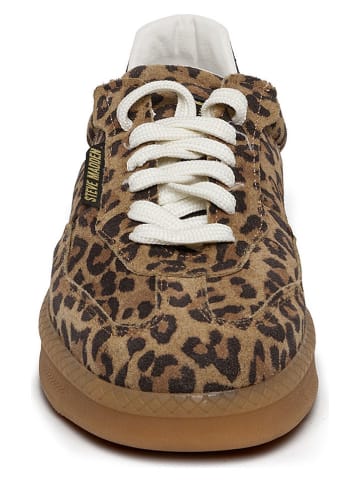 Steve Madden Skórzane sneakersy w kolorze brązowo-jasnobrązowym