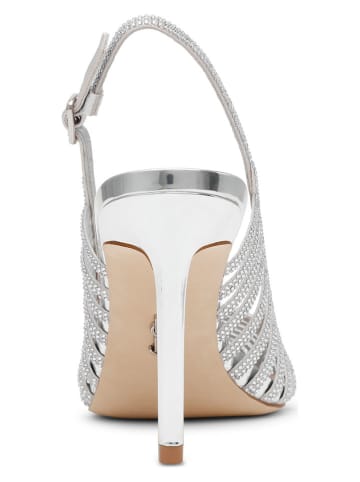 Steve Madden Pumps met bandje zilverkleurig
