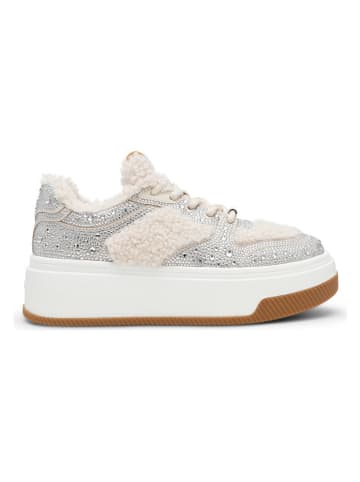 Steve Madden Sneakers zilverkleurig