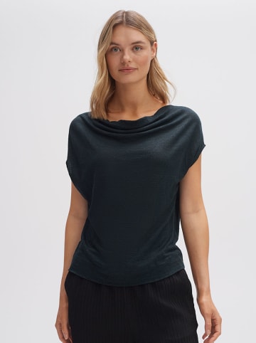 OPUS Linnen shirt donkerblauw