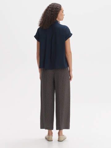 OPUS Blouse donkerblauw