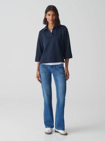 OPUS Sweatshirt "Gonut" donkerblauw