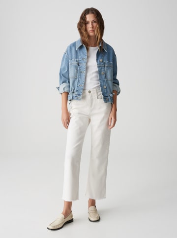 OPUS Spijkerbroek "Lani" - regular fit - wit