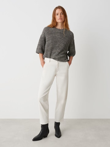 OPUS Sweter w kolorze szarym