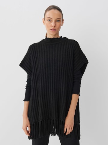 Someday Poncho zwart