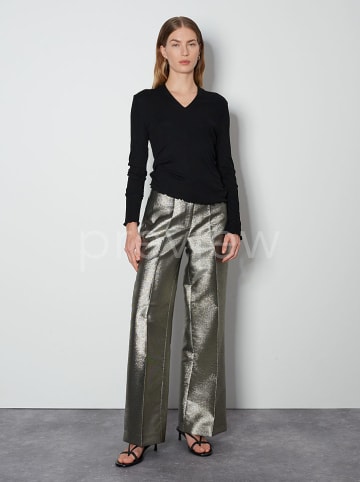 Someday Marlenehose "Catsby" in Silber