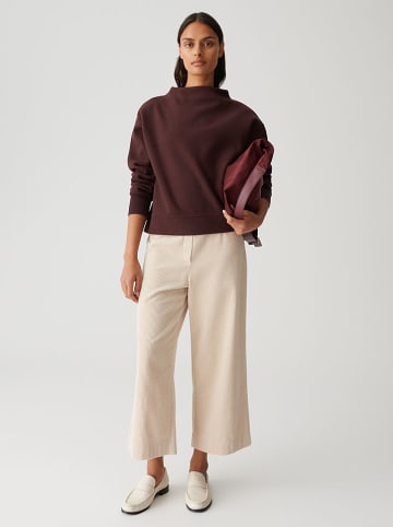 OPUS Sweatshirt donkerbruin