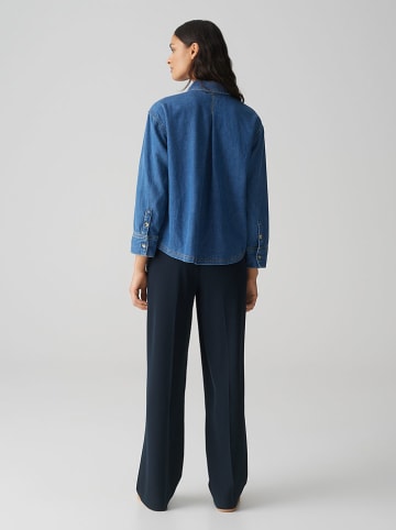 OPUS Spijkerblouse blauw