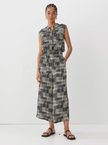 Someday Jumpsuit in Schwarz/ Creme