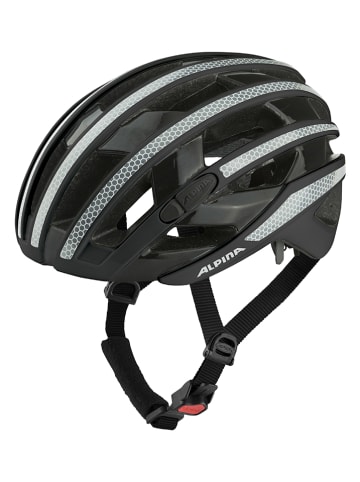 Alpina Kask rowerowy "Ravel Reflective" w kolorze czarnym