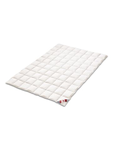 Sanders-Kauffmann Sommer-Daunendecke "Canada" in Weiß - (L)200 x (B)200cm