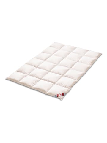 Sanders-Kauffmann Zimowa kołdra puchowa "Canada" w kolorze białym - 200 x 200 cm