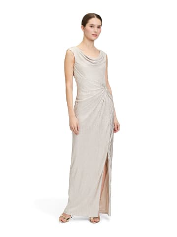 Vera Mont Kleid in Creme/ Silber